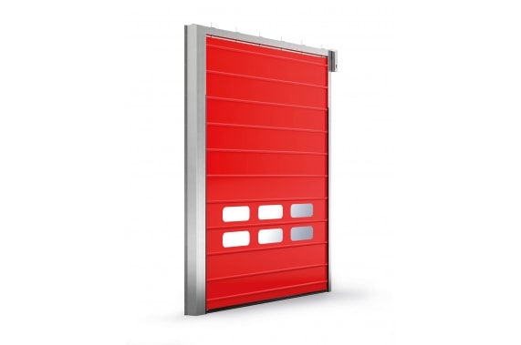 Секционные подъемные двери Fold-up INCOLD