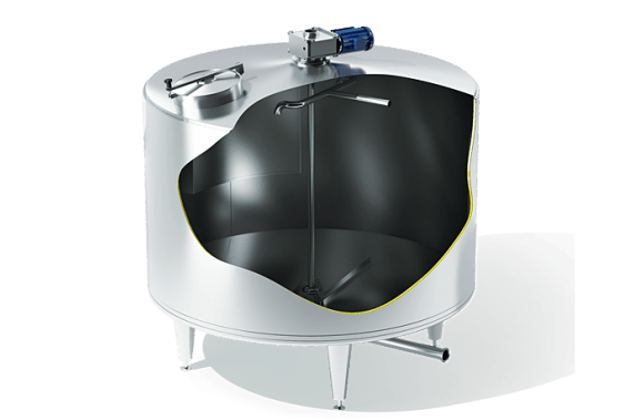 A tank for the washing of cheese curd | DONI®Cooling/Washing Tank
